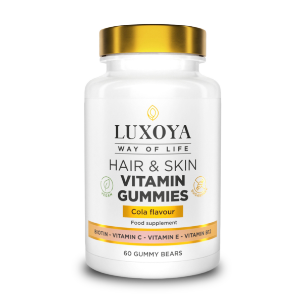 HAIR & SKIN VITAMIN GUMMIES - GUMIMACI VITAMIN - 60 db - Kóla ízű