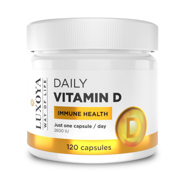 DAILY VITAMIN D - D3-VITAMIN 120 db