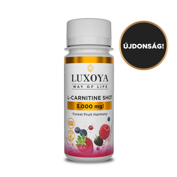L-CARNITINE SHOT 3.000 mg FOLYÉKONY L-KARNITIN 60 ml - Erdei gyümölcs ízű